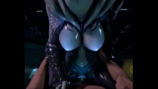 3d alien pussy rides human cock