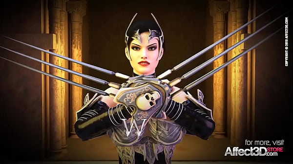 the warrior queen 3d fantasy futa animation