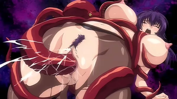 big titted milf fucked extremely hard by monster tentacles uncensored hentai subtitled jpg