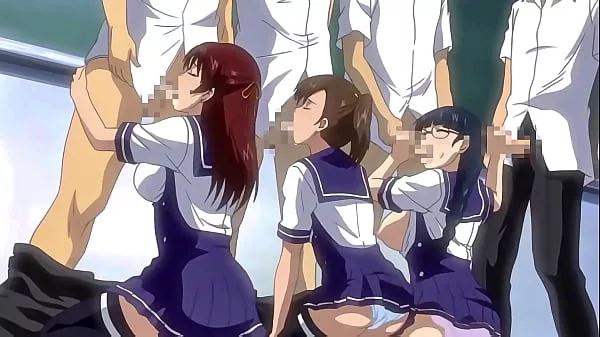 horny teen students in a hot orgy in class hentai jpg