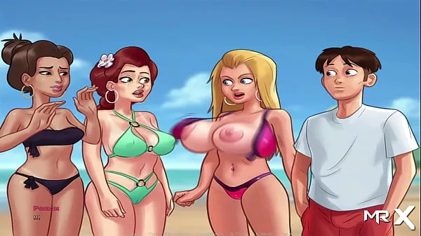 summertimesaga showing boobs in public 95