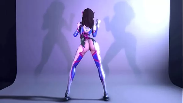 D.va-Dancing-Overwatch – Best Free 3D Cartoon